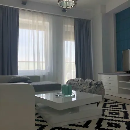 Aqua Vista Le Reve Apartament Vedere La Mare - Parcare Privata - Langa Nordis - Prima Linie Mamaia