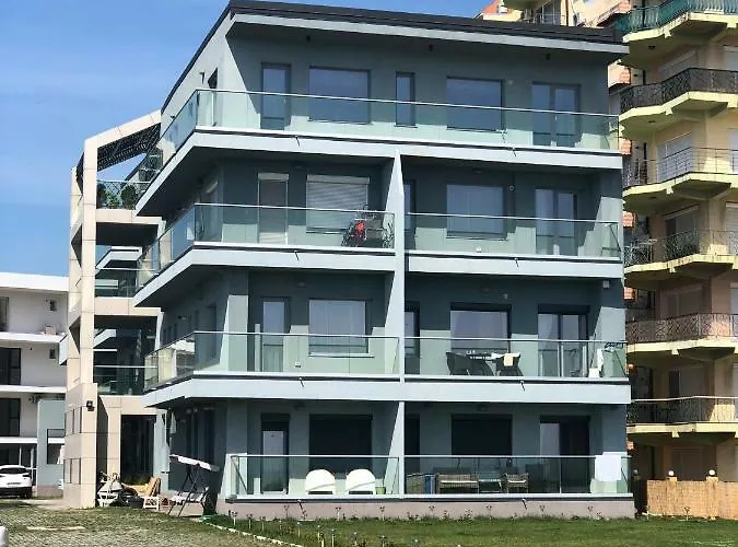 Aqua Vista Le Reve Apartament Vedere La Mare - Parcare Privata - Langa Nordis - Prima Linie *