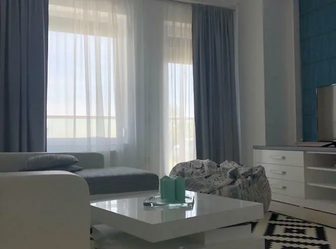 Aqua Vista Le Reve Apartament Vedere La Mare - Parcare Privata - Langa Nordis - Prima Linie Mamaia